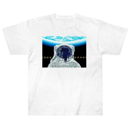 孤独なランデブー Heavyweight T-Shirt