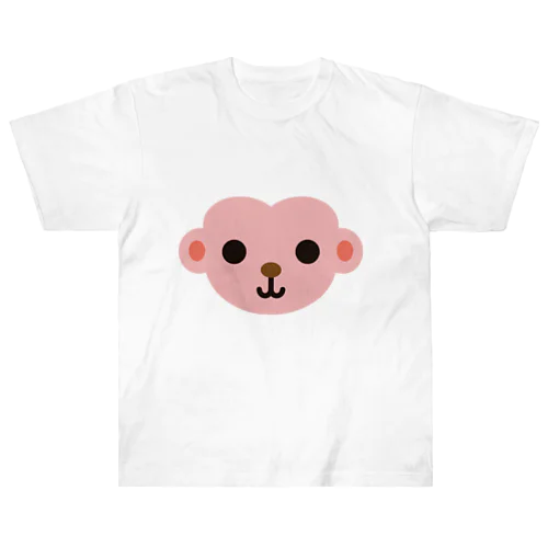 干支アップ-申-animal up-アニマルアップ- Heavyweight T-Shirt