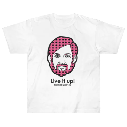 オジ・Live it up! ヘビーウェイトTシャツ