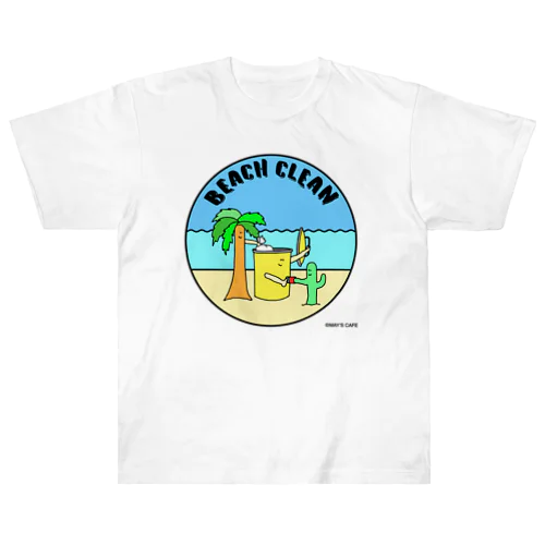 BEACH CLEAN ヘビーウェイトTシャツ