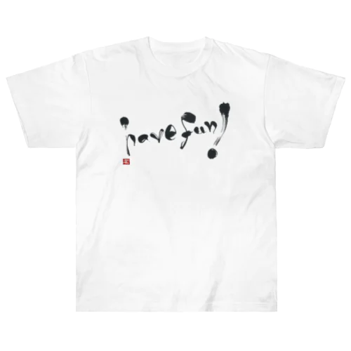 書「havefun!」 ヘビーウェイトTシャツ