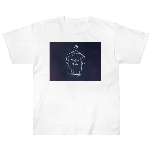 YoreYore no T-shirtのロゴくん Heavyweight T-Shirt