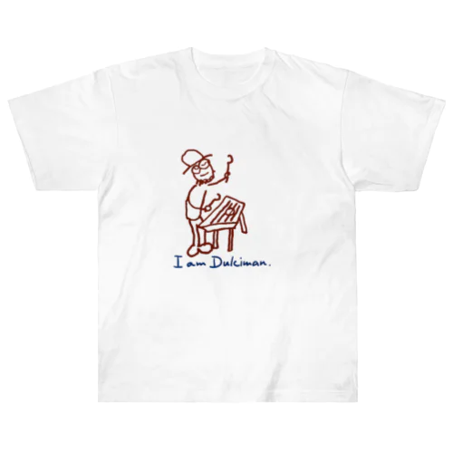 ダルシマン-logo Heavyweight T-Shirt