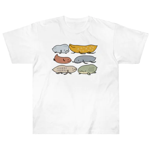 Fish or Newt? ヘビーウェイトTシャツ