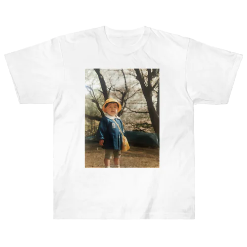 くじらの幼少期 Heavyweight T-Shirt