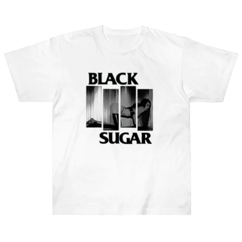 BlackSuger(黒文字) Heavyweight T-Shirt