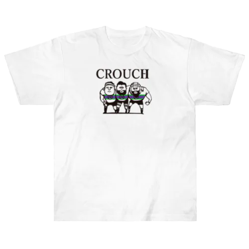 【ラグビー / Rugby】 CROUCH Heavyweight T-Shirt