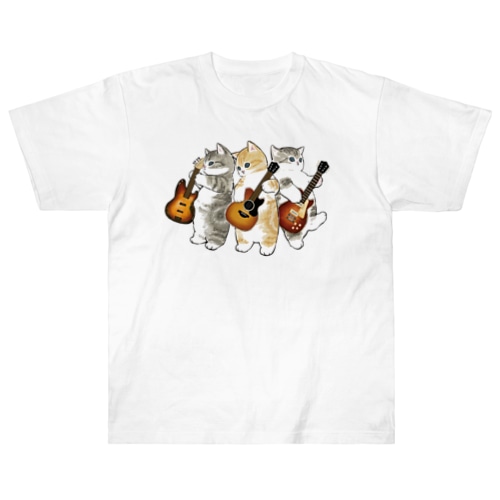 君のために歌う「ニャー」 Heavyweight T-Shirt