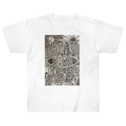 vintage rock night vol.4 Heavyweight T-Shirt