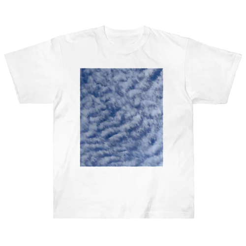 いわし雲photo ヘビーウェイトTシャツ