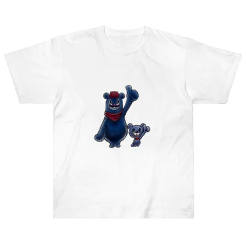 HITCH BEAR & DAD Heavyweight T-Shirt