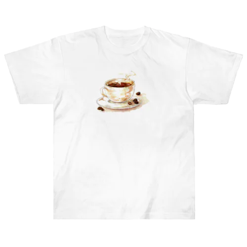 カフェの珈琲 Heavyweight T-Shirt