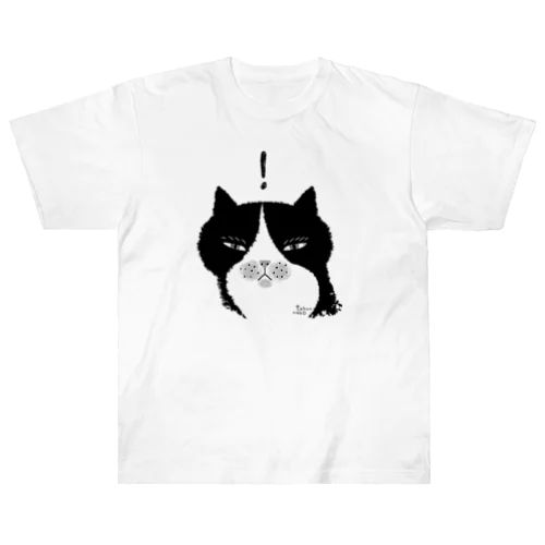 はちわれ猫！ Heavyweight T-Shirt