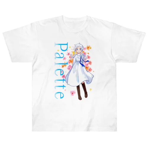 Palette-色彩の少女- ヘビーウェイトTシャツ