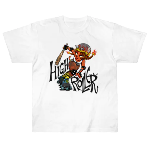 “HIGH ROLLER” ヘビーウェイトTシャツ