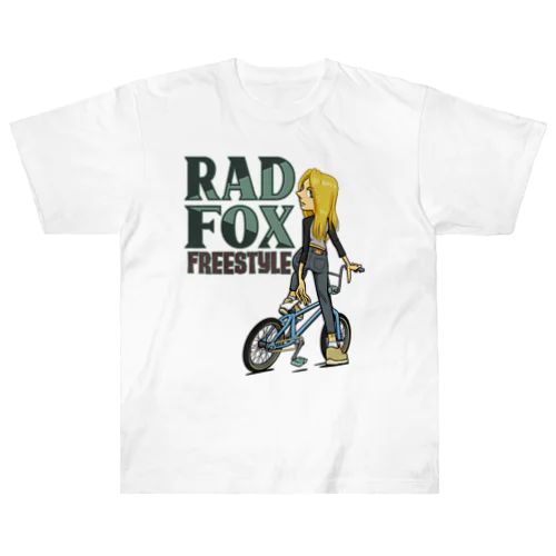 "RAD FOX" ヘビーウェイトTシャツ