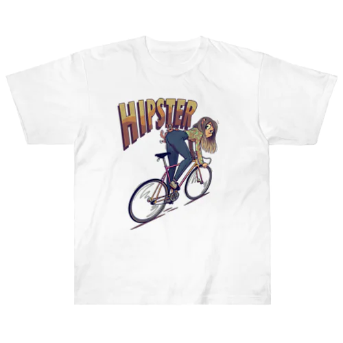 "HIPSTER" ヘビーウェイトTシャツ