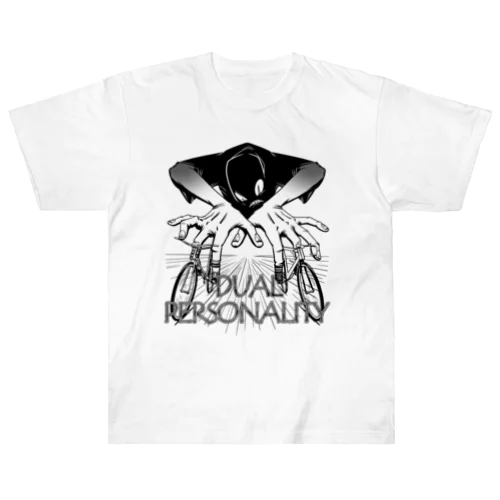 "DUAL PERSONALITY"(B&W) #1 Heavyweight T-Shirt