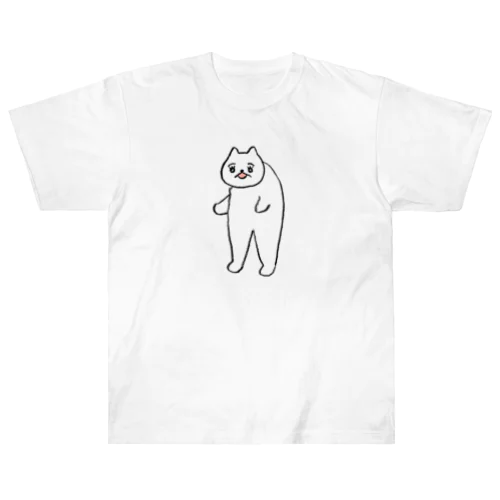 首もげ（ちょっと小） Heavyweight T-Shirt