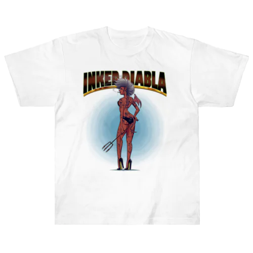 "INKED DIABLA" Heavyweight T-Shirt