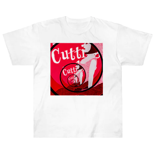 CUTTING EDGE RED Heavyweight T-Shirt