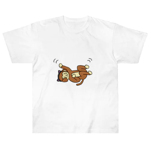 猫になったおさるさん Heavyweight T-Shirt