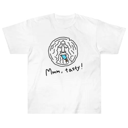 初めての味　ソーダアイス　Mouth of truth 真実の口 Heavyweight T-Shirt