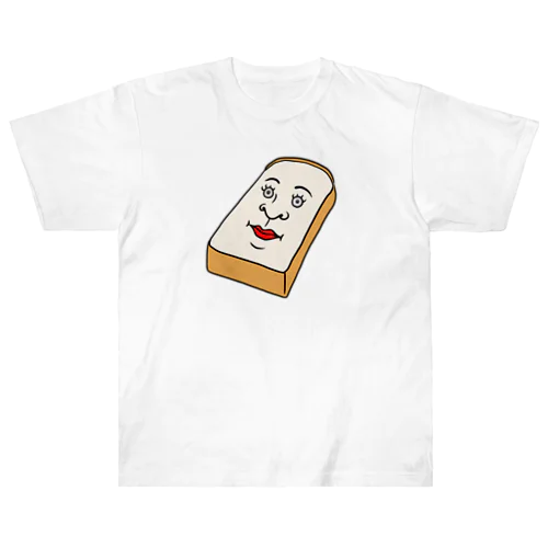 かっこいい二枚目の食パン Heavyweight T-Shirt