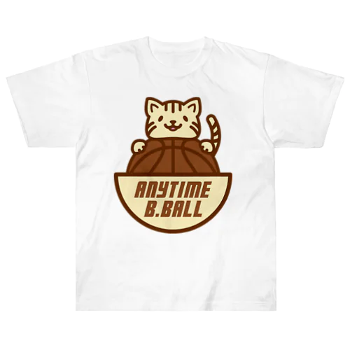 ねこバスポケット ヘビーウェイトTシャツ