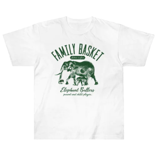 Elephant Ballers ヘビーウェイトTシャツ