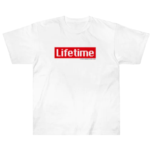 Lifetime RED Logo Heavyweight T-Shirt