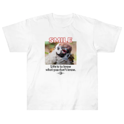 SMILE！ Heavyweight T-Shirt