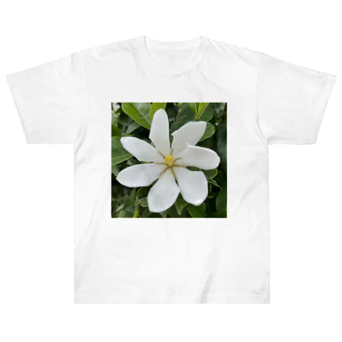 梔子の花 ヘビーウェイトTシャツ