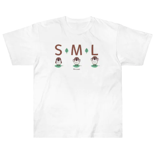 スズメがちゅん SMLTシャツ ヘビーウェイトTシャツ