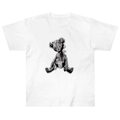 ぼろぼろベアのtomy：単体(ぼろVer) ヘビーウェイトTシャツ