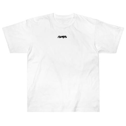 ramen文字【シンプル】　らーめん_ラーメン🍜 Heavyweight T-Shirt
