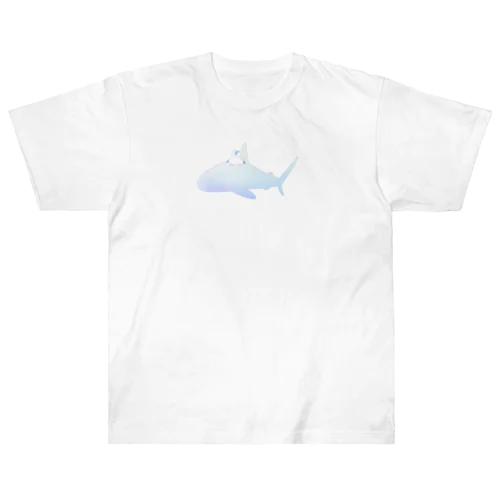 おやすみサメさんとぺんぎん Heavyweight T-Shirt