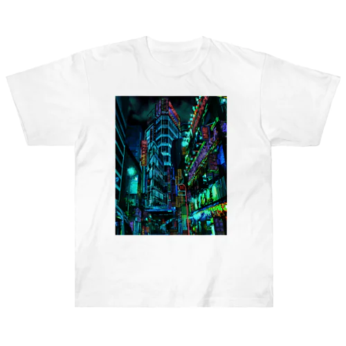 cyberpunk  tokyo Heavyweight T-Shirt