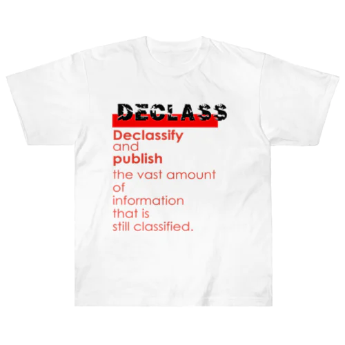 DECLASS ヘビーウェイトTシャツ