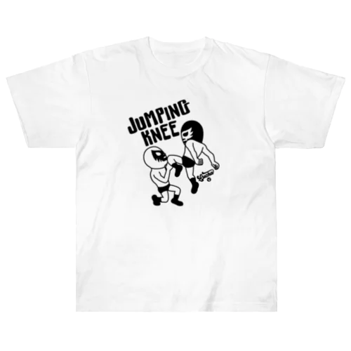 JUMPING KNEE#2 Heavyweight T-Shirt