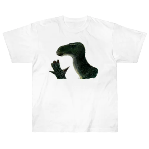iguanodon（彩色） ヘビーウェイトTシャツ