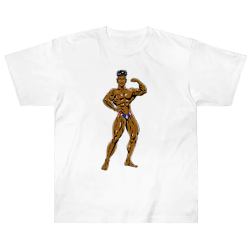 パーツイシバ・マッチョマン Heavyweight T-Shirt