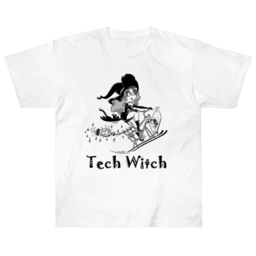 “Tech Witch” ヘビーウェイトTシャツ