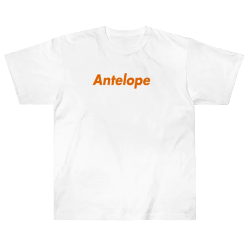 Antelope Text ロゴ ヘビーウェイトTシャツ