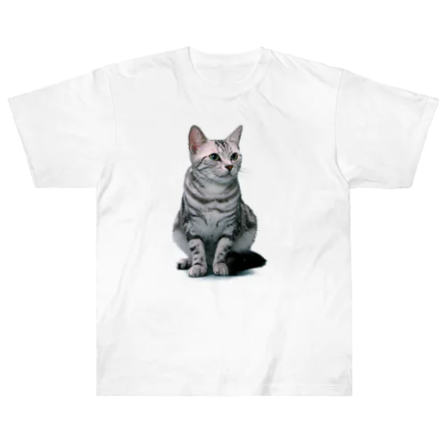 ねこ Heavyweight T-Shirt