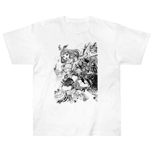 飛行少女 ヘビーウェイトTシャツ