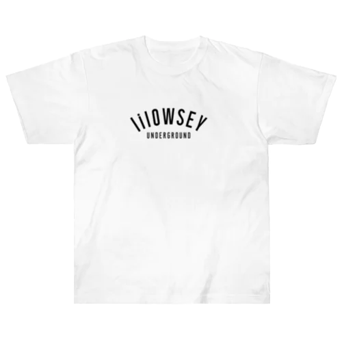 "lilOWSEY" OG BLACK LOGO ヘビーウェイトTシャツ