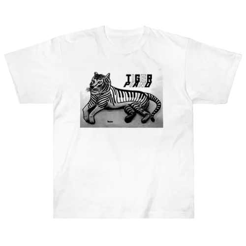 寅ピアノ ヘビーウェイトTシャツ