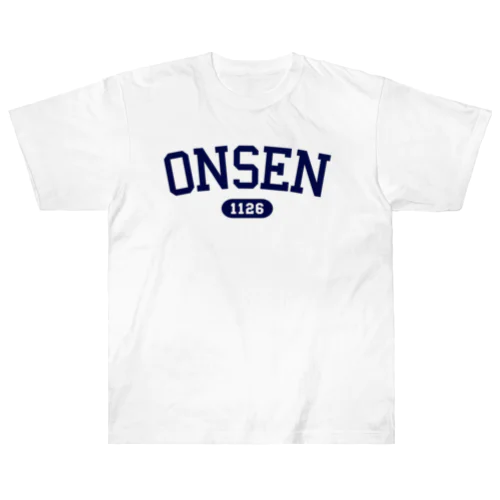 ONSEN 1126（ネイビー） Heavyweight T-Shirt