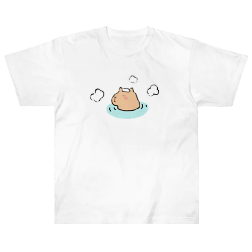 カピバラ温泉 ヘビーウェイトTシャツ